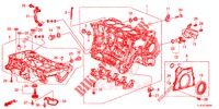 CYLINDER BLOCK/OIL PAN (1.5L) for Honda CR-V 1.5 MID 5 Doors 6 speed manual 2019
