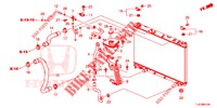 FLEXIBLE RADIATOR / EXPANSION TANK (1) for Honda CR-V 1.5 MID 5 Doors 6 speed manual 2019