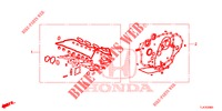 GASKET KIT/ TRANSMISSION ASSY. (1.5L) for Honda CR-V 1.5 MID 5 Doors 6 speed manual 2019