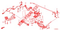 REAR LOWER ARM/RADIUS ROD (4WD) for Honda CR-V 1.5 MID 5 Doors 6 speed manual 2019
