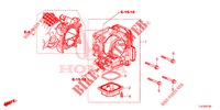 THROTTLE BODY (1.5L) for Honda CR-V 1.5 MID 5 Doors 6 speed manual 2019