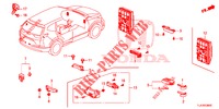 MODULE UNIT BODY CONTROL for Honda CR-V 1.5 TOP 5 Doors 6 speed manual 2019