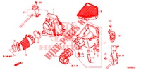 AIR CLEANER (DIESEL) (1.6L) for Honda CR-V DIESEL 1.6 COMFORT 5 Doors 6 speed manual 2014