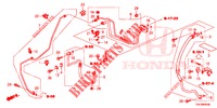 AIR CONDITIONER (FLEXIBLES/TUYAUX) (DIESEL) (1.6L) (LH) for Honda CR-V DIESEL 1.6 COMFORT 5 Doors 6 speed manual 2014
