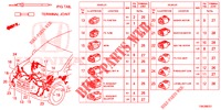 ELECTRICAL CONNECTORS (AVANT) ('14) (HALOGENE) for Honda CR-V DIESEL 1.6 COMFORT 5 Doors 6 speed manual 2014