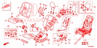 FRONT SEAT/SEATBELTS (G.) for Honda CR-V DIESEL 1.6 COMFORT 5 Doors 6 speed manual 2014