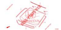 FRONT WINDSHIELD/ REAR WINDSHIELD  for Honda CR-V DIESEL 1.6 COMFORT 5 Doors 6 speed manual 2014