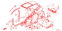 OUTER PANELS/ROOF PANEL  for Honda CR-V DIESEL 1.6 COMFORT 5 Doors 6 speed manual 2014