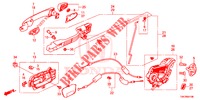 REAR DOOR LOCKS/OUTER HAN DLE  for Honda CR-V DIESEL 1.6 COMFORT 5 Doors 6 speed manual 2014