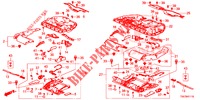 REAR SEAT COMPONENTS (2) for Honda CR-V DIESEL 1.6 COMFORT 5 Doors 6 speed manual 2014