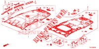 ROOF LINING (1) for Honda CR-V DIESEL 1.6 COMFORT 5 Doors 6 speed manual 2014