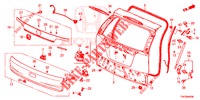 TAILGATE PANEL (2D)  for Honda CR-V DIESEL 1.6 COMFORT 5 Doors 6 speed manual 2014