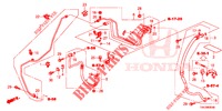 AIR CONDITIONER (FLEXIBLES/TUYAUX) (DIESEL) (1.6L) (LH) for Honda CR-V DIESEL 1.6 ELEGANCE 5 Doors 6 speed manual 2014