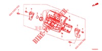 AUTO RADIO  for Honda CR-V DIESEL 1.6 ELEGANCE 5 Doors 6 speed manual 2014
