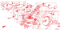 BRAKE MASTER CYLINDER/MAS TER POWER (LH) (2) for Honda CR-V DIESEL 1.6 ELEGANCE 5 Doors 6 speed manual 2014