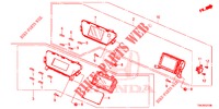 CENTER DISPLAY (LH) for Honda CR-V DIESEL 1.6 ELEGANCE 5 Doors 6 speed manual 2014