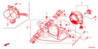 FOG LAMP  for Honda CR-V DIESEL 1.6 ELEGANCE 5 Doors 6 speed manual 2014