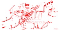 FUEL FILLER PIPE (DIESEL) for Honda CR-V DIESEL 1.6 ELEGANCE 5 Doors 6 speed manual 2014