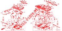 REAR SEAT COMPONENTS (2) for Honda CR-V DIESEL 1.6 ELEGANCE 5 Doors 6 speed manual 2014