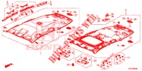 ROOF LINING (1) for Honda CR-V DIESEL 1.6 ELEGANCE 5 Doors 6 speed manual 2014
