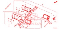 CENTER DISPLAY (LH) for Honda CR-V DIESEL 1.6 EXECUTIVE NAVI 5 Doors 6 speed manual 2014