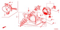 FOG LAMP  for Honda CR-V DIESEL 1.6 EXECUTIVE NAVI 5 Doors 6 speed manual 2014