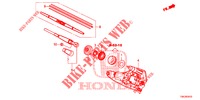 REAR WINDSHIELD WIPER  for Honda CR-V DIESEL 1.6 EXECUTIVE NAVI 5 Doors 6 speed manual 2014