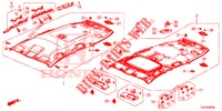 ROOF LINING (1) for Honda CR-V DIESEL 1.6 EXECUTIVE NAVI 5 Doors 6 speed manual 2014