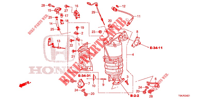 TORQUE CONVERTER (DIESEL) (1.6L) for Honda CR-V DIESEL 1.6 EXECUTIVE NAVI 5 Doors 6 speed manual 2014