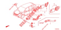 AIR CONDITIONER (SENSEUR/CLIMATISEUR D'AIR AUTOMATIQUE) for Honda CR-V DIESEL 2.2 COMFORT 5 Doors 6 speed manual 2014