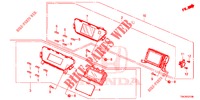 CENTER DISPLAY (LH) for Honda CR-V DIESEL 2.2 COMFORT 5 Doors 6 speed manual 2014