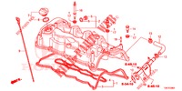 CYLINDER HEAD COVER (DIESEL) (2.2L) for Honda CR-V DIESEL 2.2 COMFORT 5 Doors 6 speed manual 2014