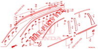 FRONT GRILLE/MOLDING  for Honda CR-V DIESEL 2.2 COMFORT 5 Doors 6 speed manual 2014