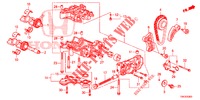 OIL PUMP (DIESEL) (2.2L) for Honda CR-V DIESEL 2.2 COMFORT 5 Doors 6 speed manual 2014