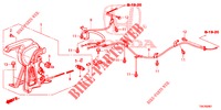 PARKING BRAKE (2.0L) (DIESEL) (LH) for Honda CR-V DIESEL 2.2 COMFORT 5 Doors 6 speed manual 2014
