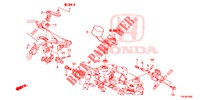 SHIFT ARM/SHIFT LEVER (DIESEL) (2.2L) for Honda CR-V DIESEL 2.2 COMFORT 5 Doors 6 speed manual 2014