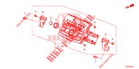 AUTO RADIO  for Honda CR-V DIESEL 2.2 COMFORT 5 Doors 5 speed automatic 2014