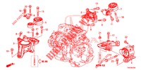 ENGINE MOUNTS (DIESEL) (2.2L) (AT) for Honda CR-V DIESEL 2.2 COMFORT 5 Doors 5 speed automatic 2014