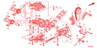 OIL PUMP (DIESEL) (2.2L) for Honda CR-V DIESEL 2.2 COMFORT 5 Doors 5 speed automatic 2014