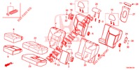 REAR SEAT/SEATBELT (2D)  for Honda CR-V DIESEL 2.2 COMFORT 5 Doors 5 speed automatic 2014