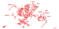 TURBOCHARGER (DIESEL) (2.2L) for Honda CR-V DIESEL 2.2 COMFORT 5 Doors 5 speed automatic 2014