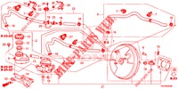 BRAKE MASTER CYLINDER/MAS TER POWER (LH) (1) for Honda CR-V DIESEL 2.2 ELEGANCE 5 Doors 5 speed automatic 2014