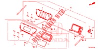 CENTER DISPLAY (LH) for Honda CR-V DIESEL 2.2 ELEGANCE 5 Doors 5 speed automatic 2014