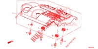 ENGINE COVER (DIESEL) (2.2L) for Honda CR-V DIESEL 2.2 ELEGANCE 5 Doors 5 speed automatic 2014