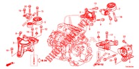 ENGINE MOUNTS (DIESEL) (2.2L) (AT) for Honda CR-V DIESEL 2.2 ELEGANCE 5 Doors 5 speed automatic 2014
