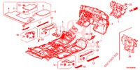 FLOOR MAT/INSULATOR  for Honda CR-V DIESEL 2.2 ELEGANCE 5 Doors 5 speed automatic 2014