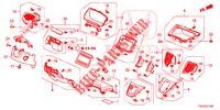 INSTRUMENT GARNISH (COTE DE CONDUCTEUR) (LH) for Honda CR-V DIESEL 2.2 ELEGANCE 5 Doors 5 speed automatic 2014
