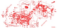 INSTRUMENT PANEL UPPER (LH) for Honda CR-V DIESEL 2.2 ELEGANCE 5 Doors 5 speed automatic 2014