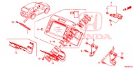 NAVI ATTACHMENT KIT  for Honda CR-V DIESEL 2.2 ELEGANCE 5 Doors 5 speed automatic 2014