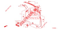TAILGATE LINING/ REAR PANEL LINING (2D)  for Honda CR-V DIESEL 2.2 ELEGANCE 5 Doors 5 speed automatic 2014